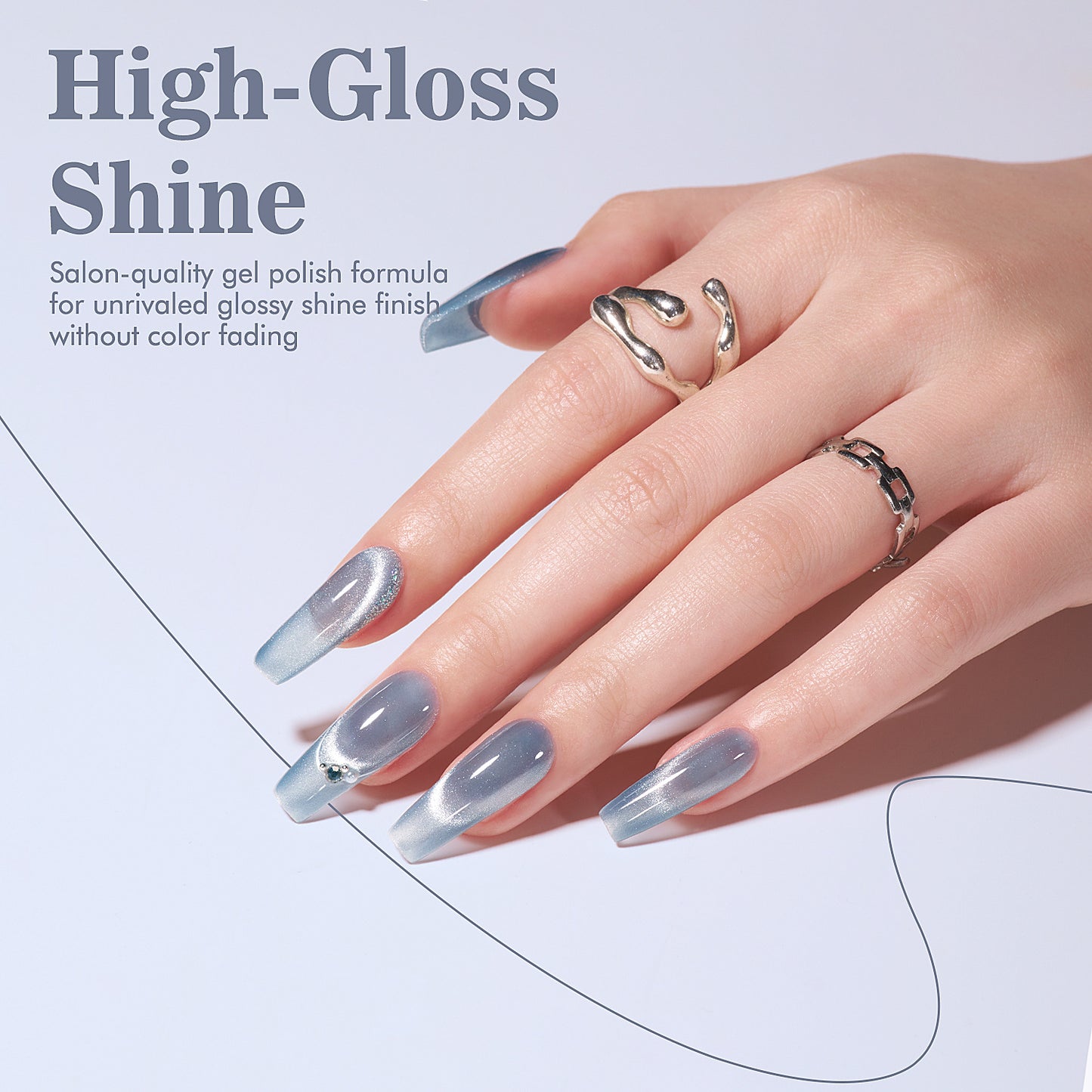 6 Colors Cat's Eye Gel Nail Polish Set 5g