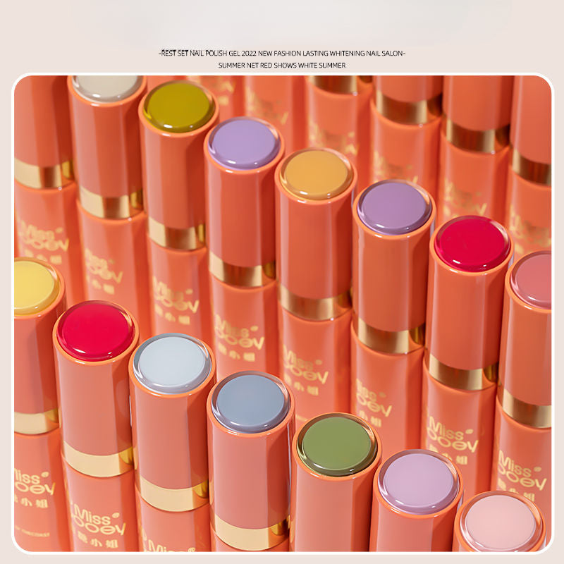 Miss Gooey 60 Colors Macaron Pastel Gel Nail Polish Kit 10ml/pcs (with Display Board)