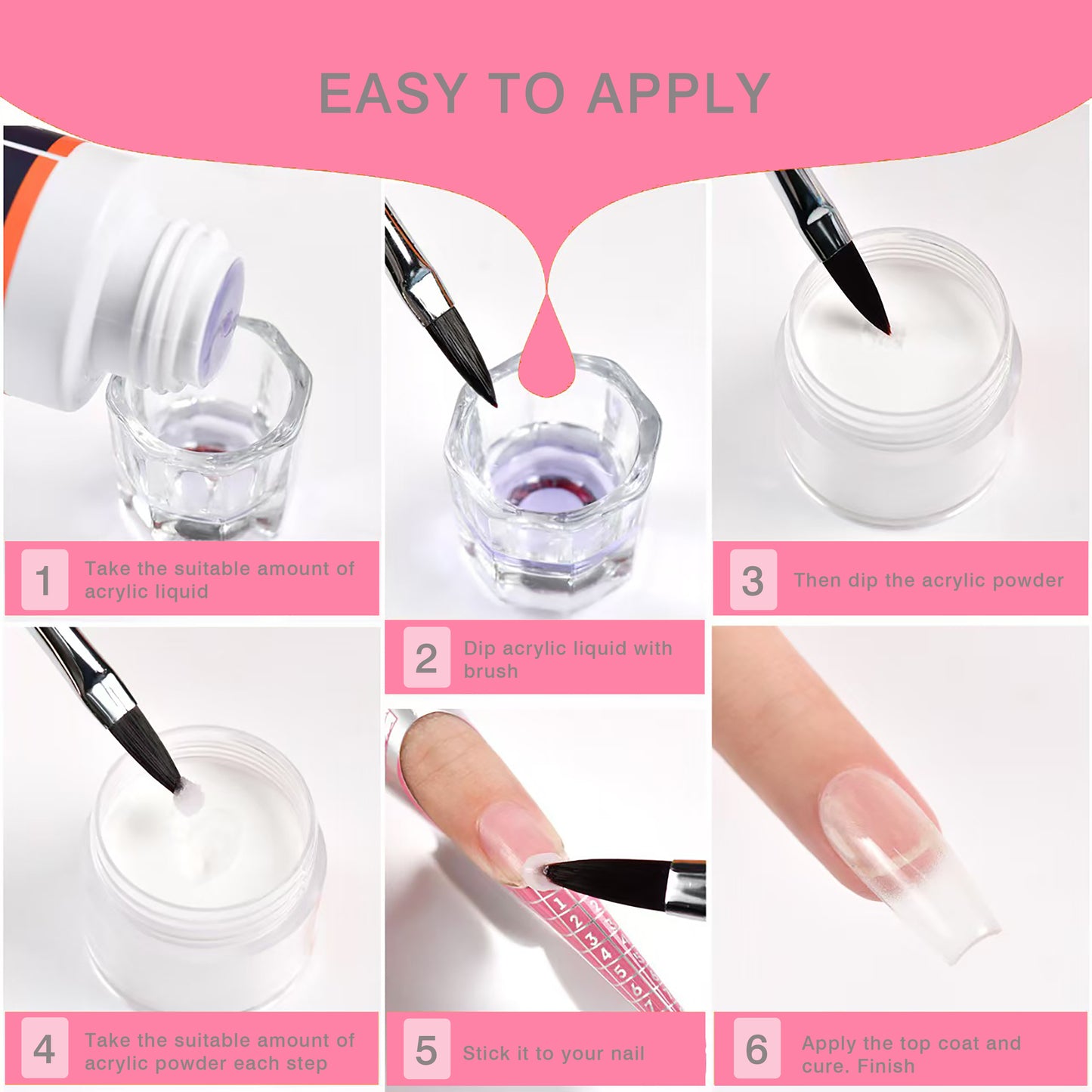 Imayhoo Ultra-Smooth Colour Professional Acrylic Powder (30g/1.05oz)