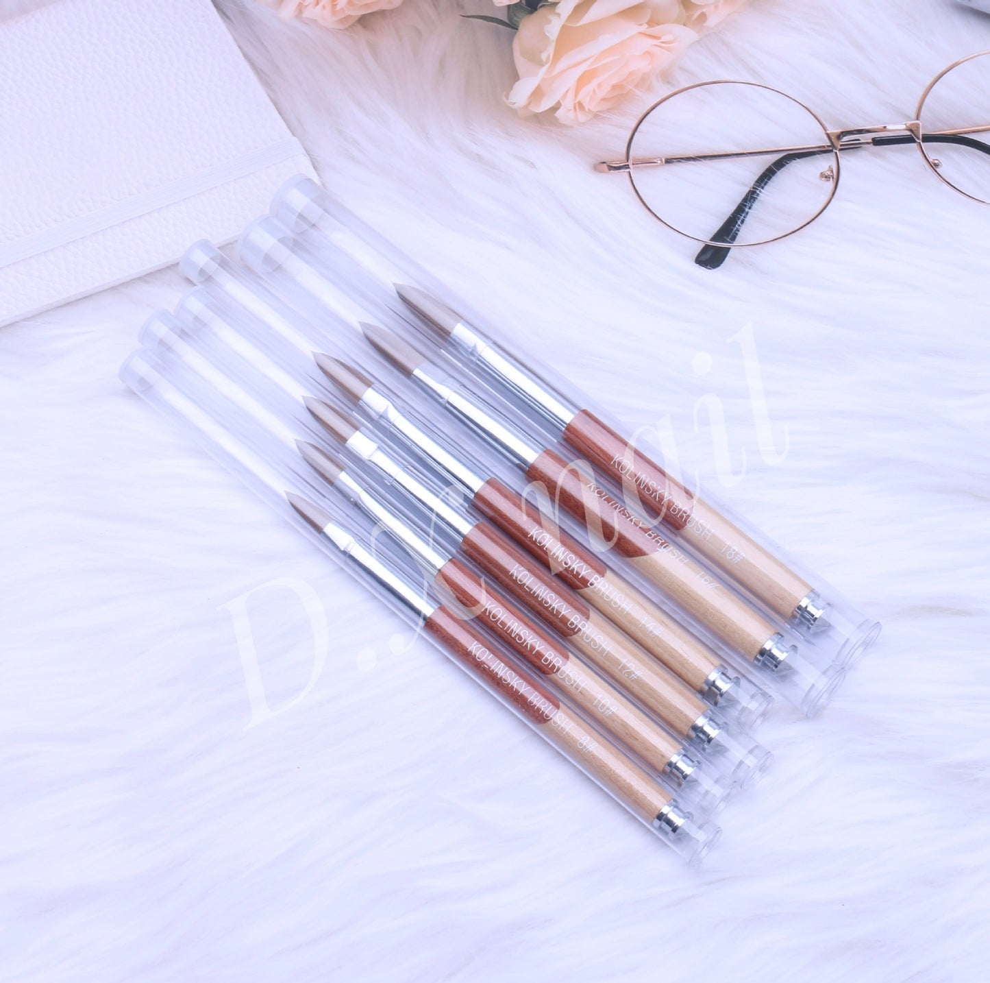 Kolinsky Acrylic Nail Brush