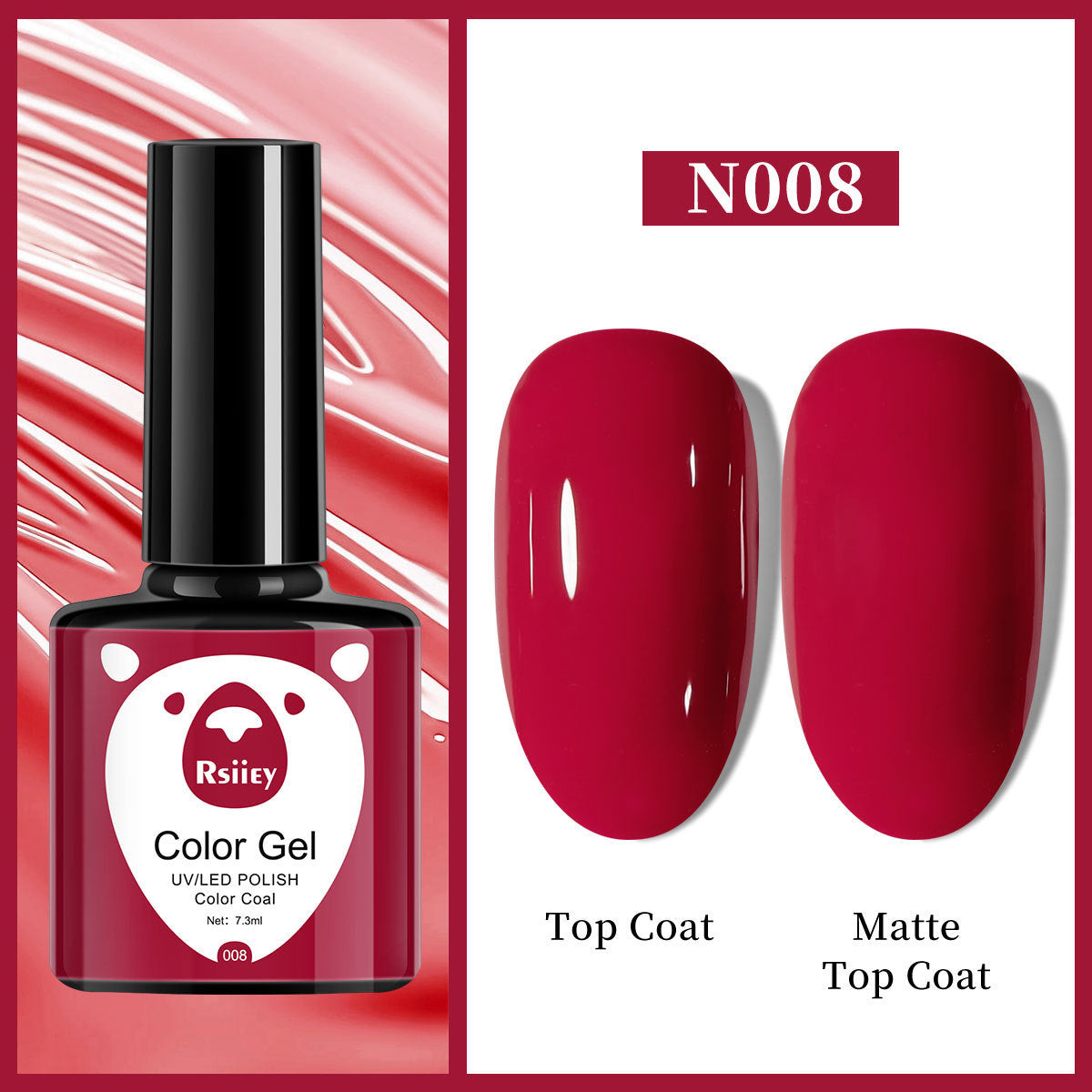 Nail Gel Polish Of 30 Solid Colors UV Gel Polish 7.3ml/pcs