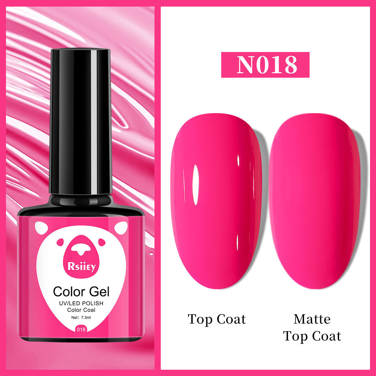 Nail Gel Polish Of 30 Solid Colors UV Gel Polish 7.3ml/pcs