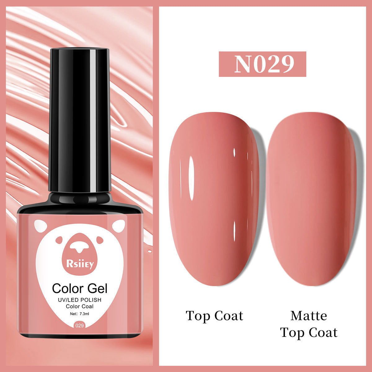 Nail Gel Polish Of 30 Solid Colors UV Gel Polish 7.3ml/pcs