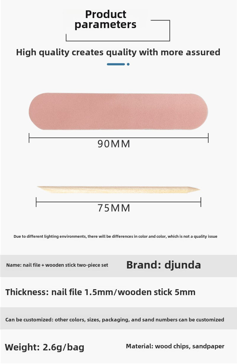 10 Sets Individually Package Nail Kit