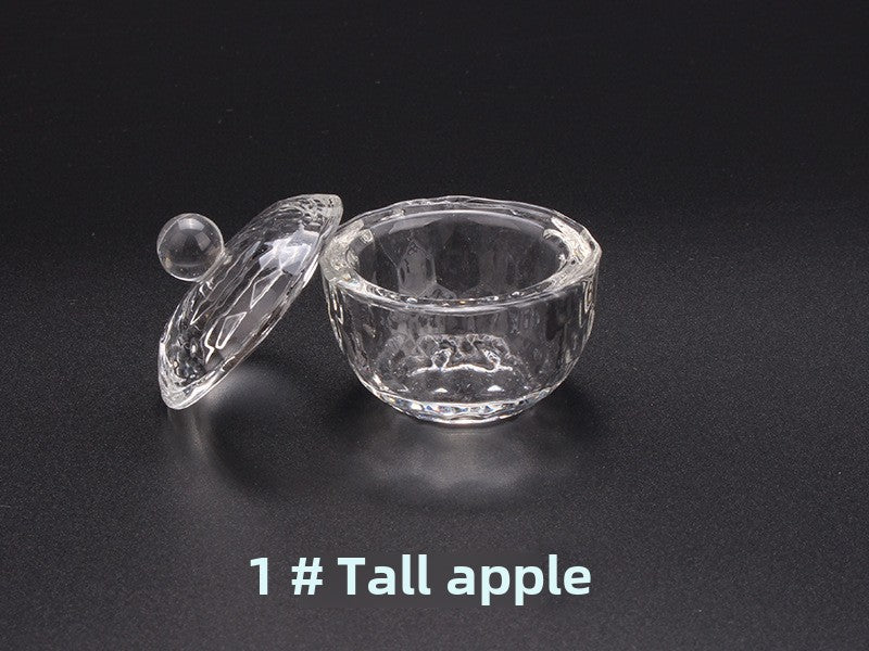 Multi-shaped Nail Art Acrylic Liquid Power Dappen Dish with Lid