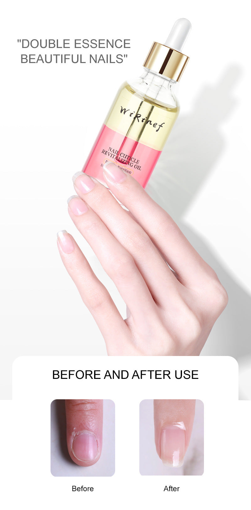 Cuticle Oil for Nail Moisturizes and Strengthens Nails