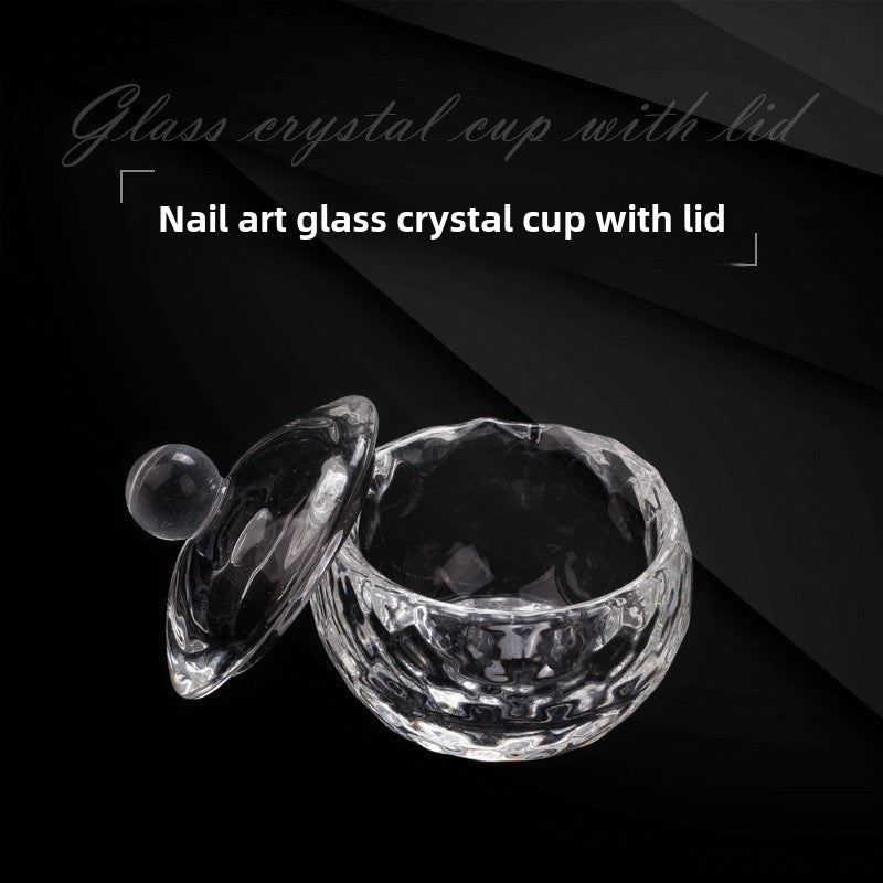 Multi-shaped Nail Art Acrylic Liquid Power Dappen Dish with Lid