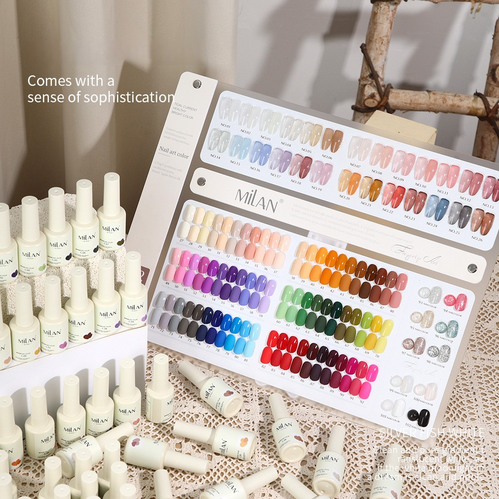 102 Colors Gel Polish Kit 15ml/pcs (with Display Board)