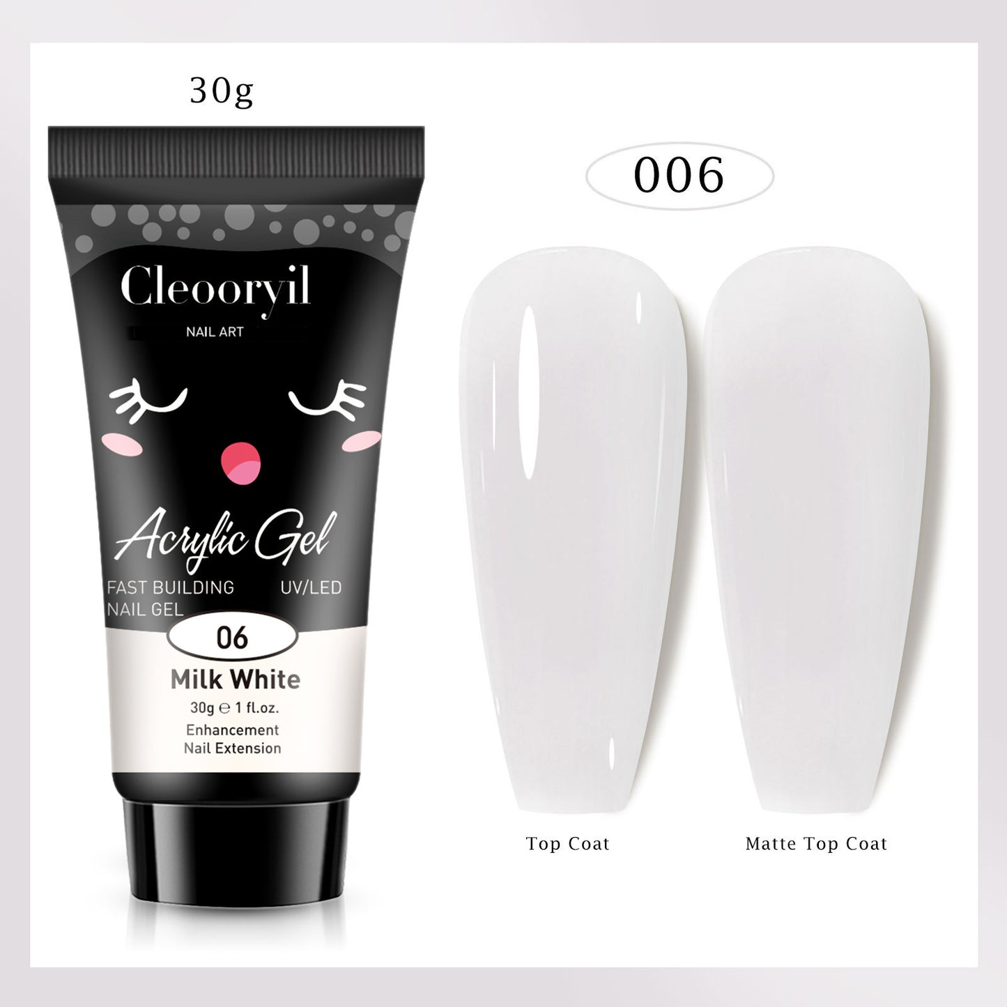 12 Colors Nail Extension Gel Kit