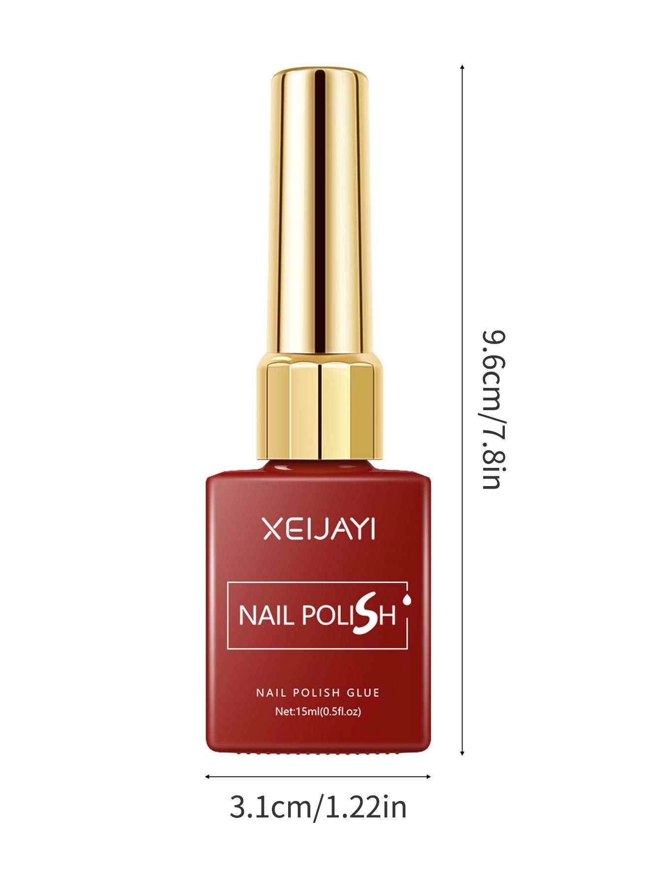 6 Colors Red Series Gel Nail Polish