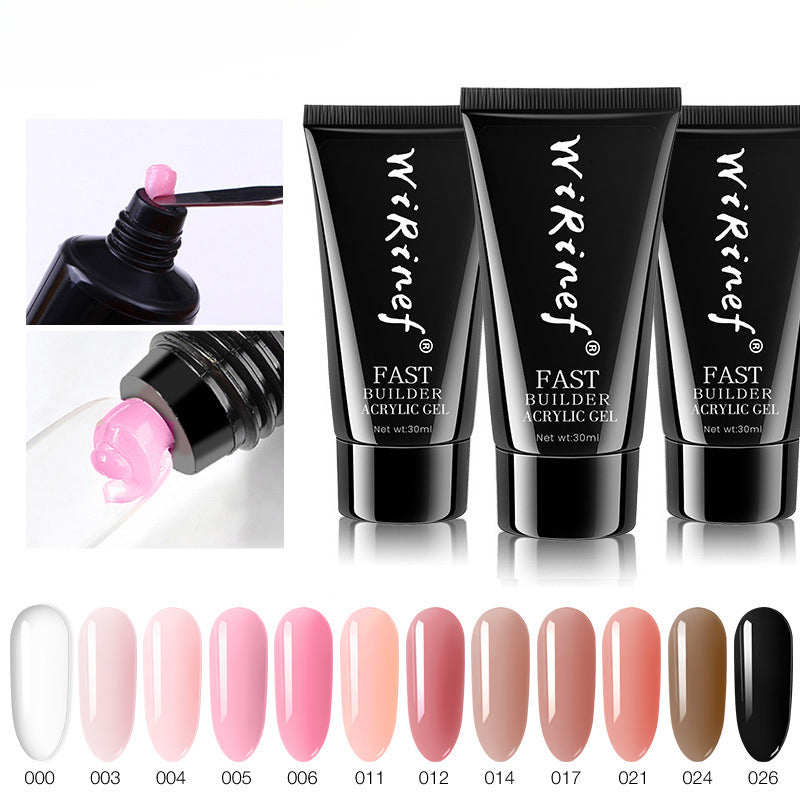 12 Colors Poly Nail Gel 30g