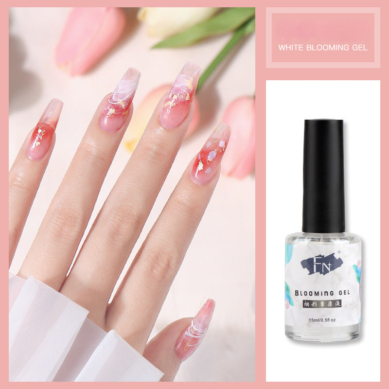 White Nail Blooming Gel Air Dry 15ml/0.5oz
