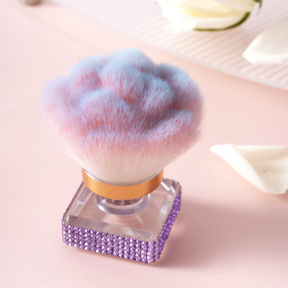 6 Colors Nails Dust brush