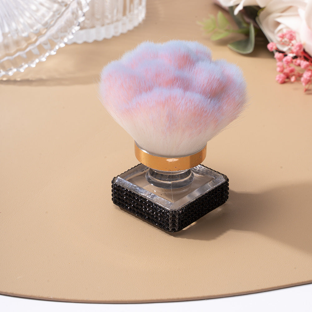 6 Colors Nails Dust brush