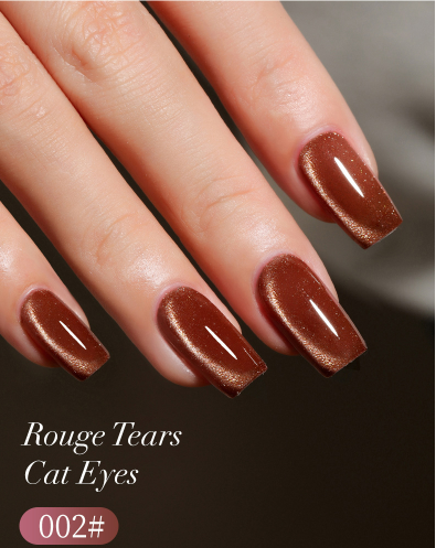 6 colors Moonlight Glitter Cat Eye Gel Nail Polish