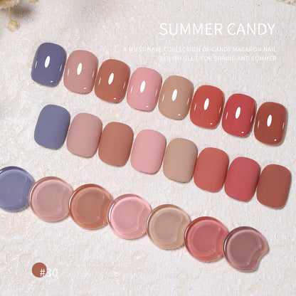 MILAN 30 Colors Gel Nail Polish Kit 15ml/pcs (with Display Board)