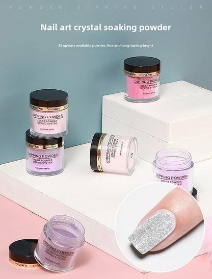 25 Colors Dipping Powder 10g/pcs