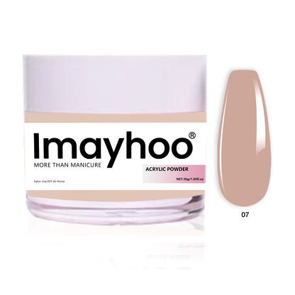 Imayhoo Ultra-Smooth Nude Pink Professional Acrylic Powder （30g/1.05oz）
