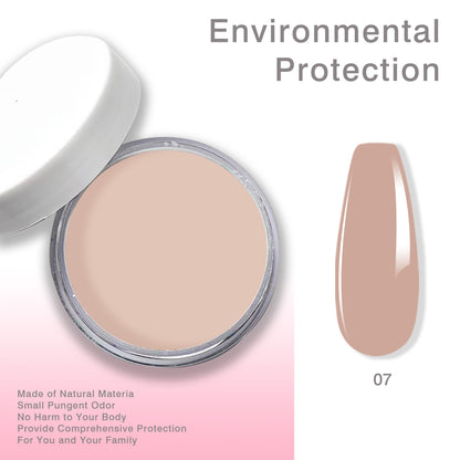 Imayhoo Ultra-Smooth Nude Pink Professional Acrylic Powder （30g/1.05oz）
