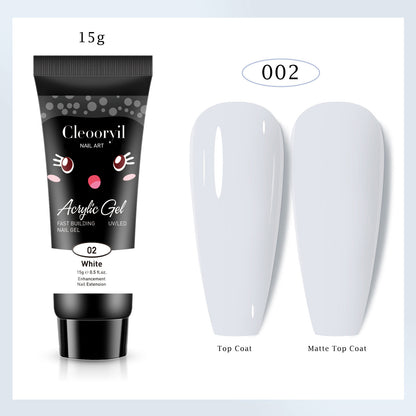 12 Colors Nail Extension Gel Kit