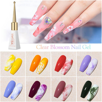 XEIJAYI 15ml Clear Nail Blooming Gel