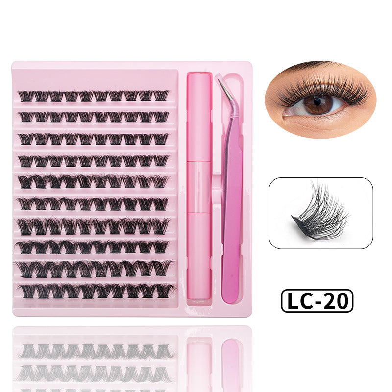 10 Rows False Eyelashes Extension set