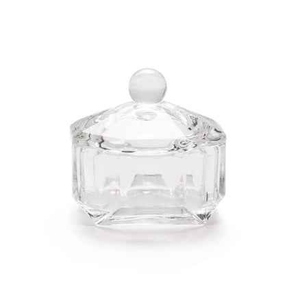 Multi-shaped Nail Art Acrylic Liquid Power Dappen Dish with Lid