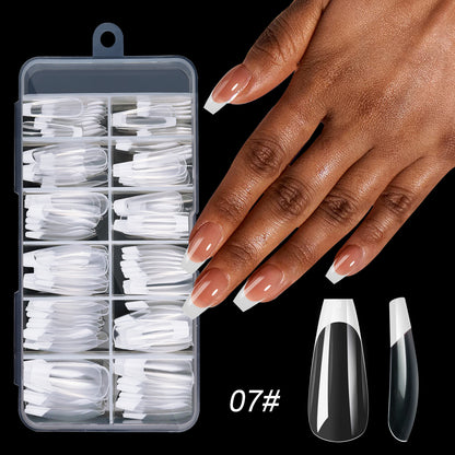 120 PCS French Tip Press On Nails