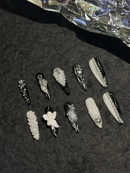 Stiletto-Long Nail-Luxurious (10pcs) OMGXX39002