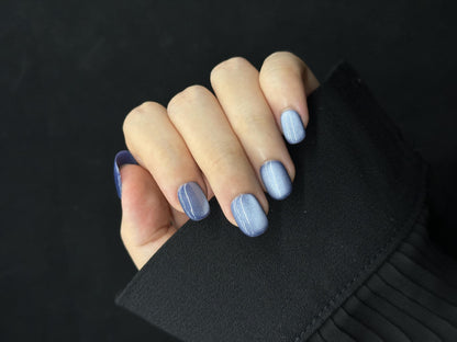Squoval-Short Nail-Cat's Eye    (10pcs) OMDXX082