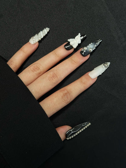 Stiletto-Long Nail-Luxurious (10pcs) OMGXX39002