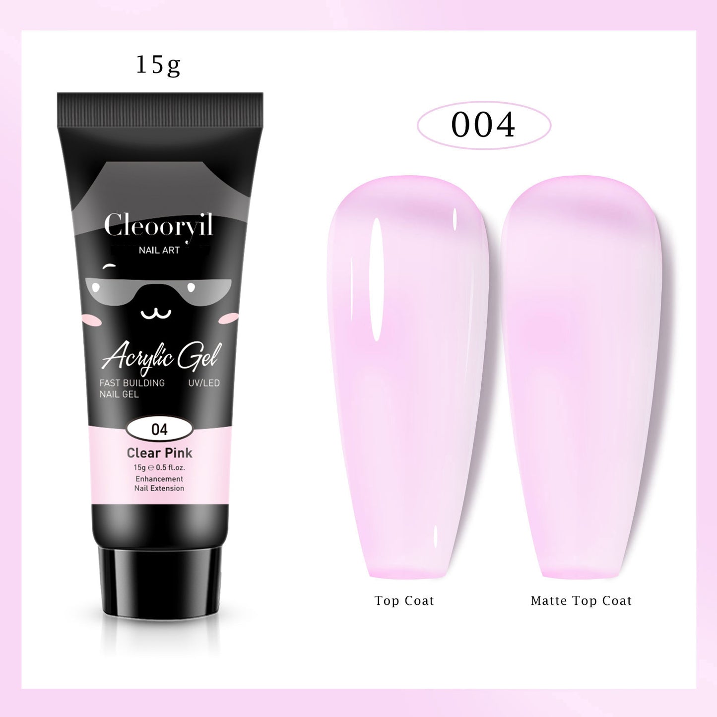 12 Colors Nail Extension Gel Kit