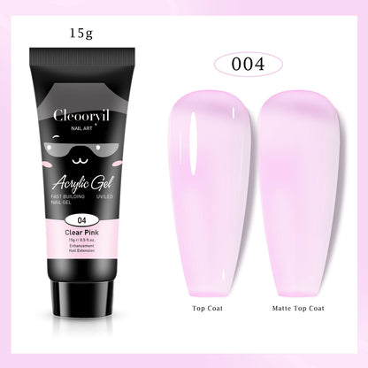 12 Colors Nail Extension Gel Kit