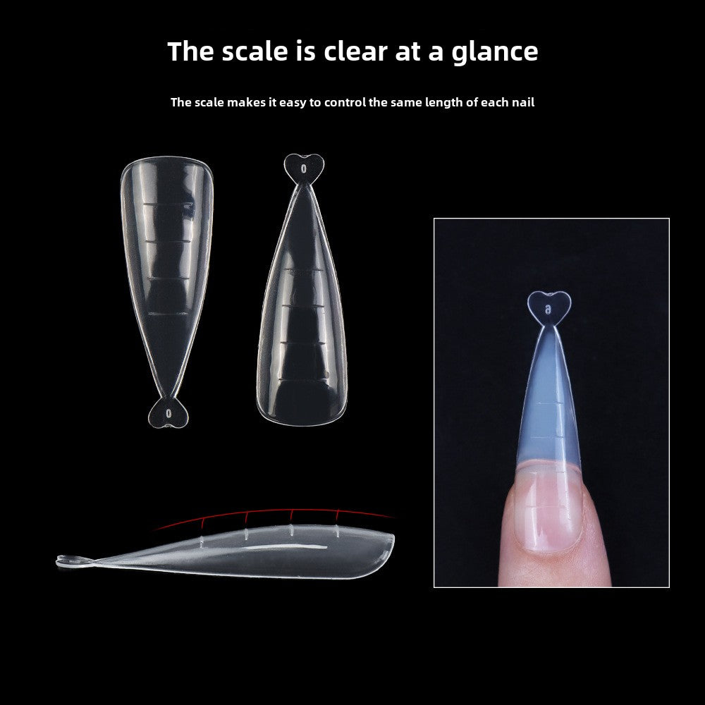 120PCS Nail Dual Forms 15 Size Extension Acrylic Nail Molds Sets