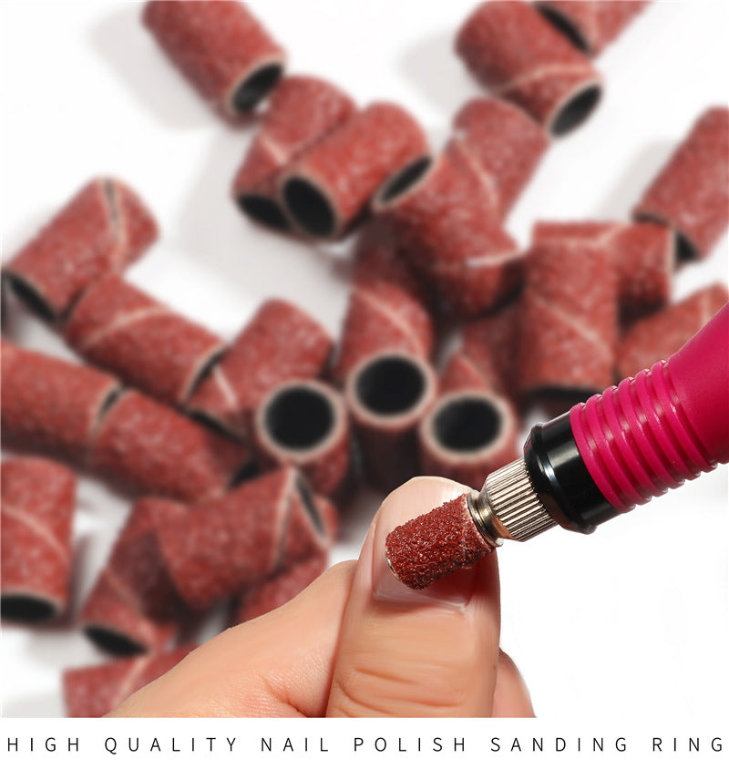 50/ 100PCS Sanding Bands for Electric Nail Drill 80#120#180#240#