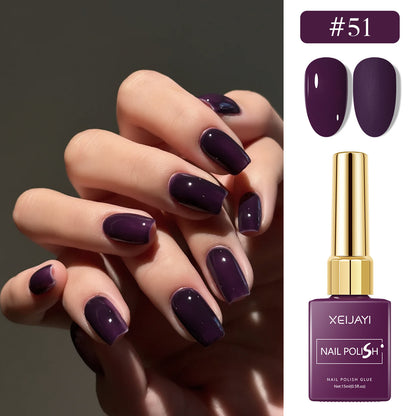 6 Colors Purple Series Gel Nail Polish