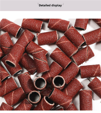 50/ 100PCS Sanding Bands for Electric Nail Drill 80#120#180#240#