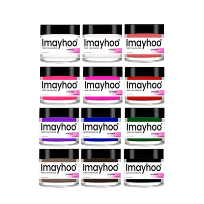 Imayhoo Dipping Powder 12 Colors KIT
