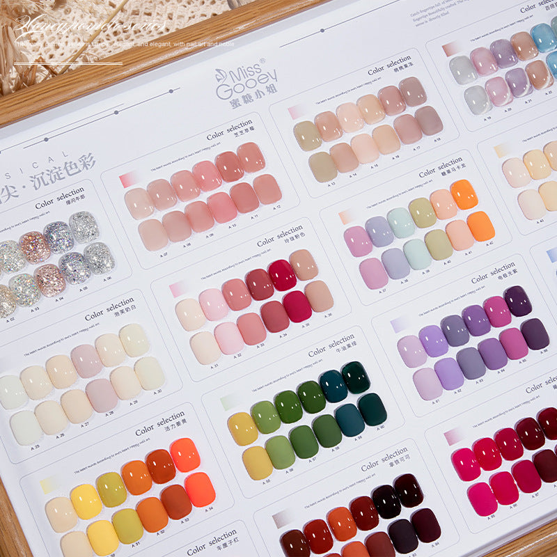 Miss Gooey 96 Colors Gel Nail Polish Kit 15ml/pcs (with Display Board)