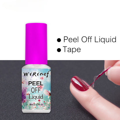 8ML Liquid Latex for Nails, Peel Off Cuticle Guard for Nail Polish Skin Barrier Protector