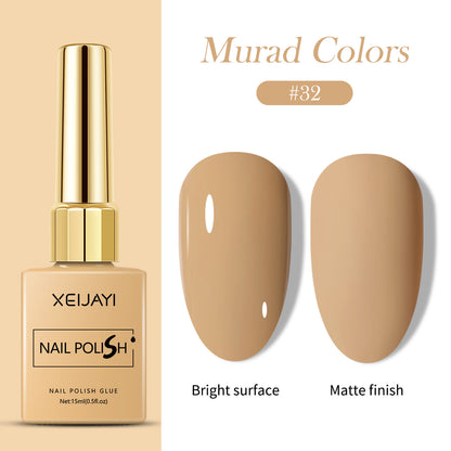 6 Colors Brown Series Gel Nail Polish