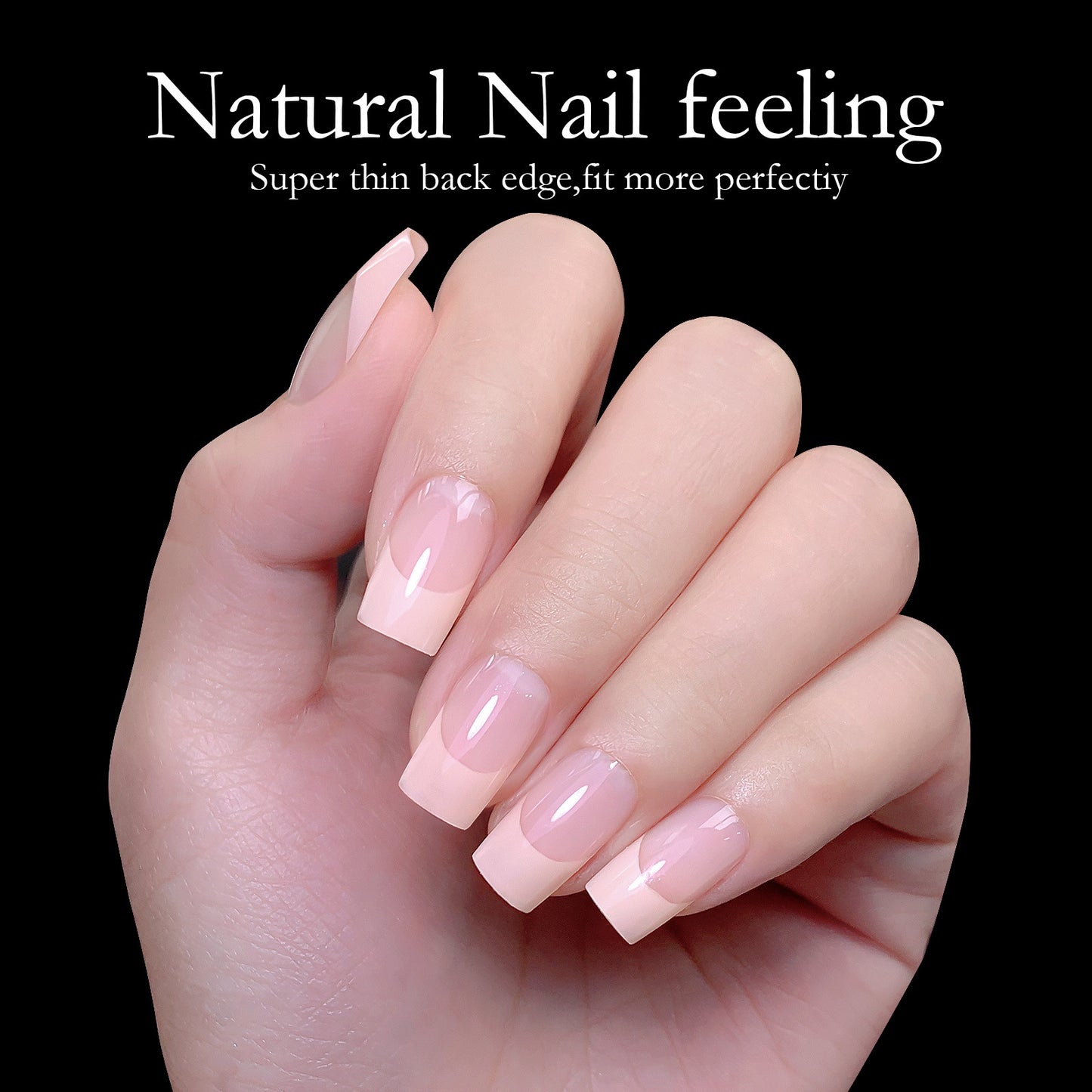 120 PCS French Tip Press On Nails