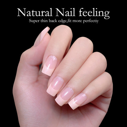120 PCS French Tip Press On Nails
