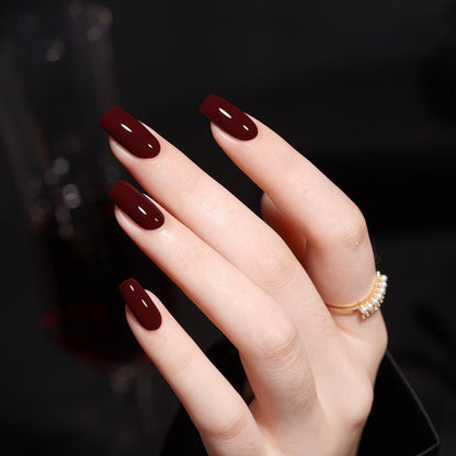 Red Gel Nail Polish Dark Red Cherry Color UV Nail Gel Polish Salon Gel Manicure Diy At Home Nail Art  15ml/0.5fl.oz/pcs