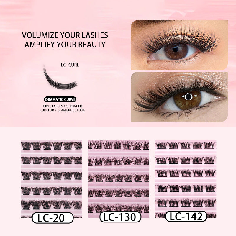 10 Rows False Eyelashes Extension set
