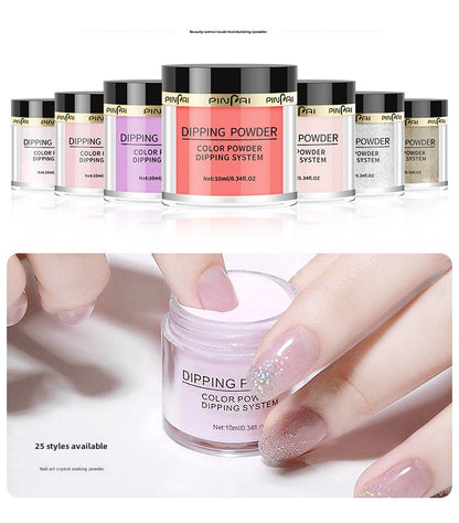 25 Colors Dipping Powder 10g/pcs