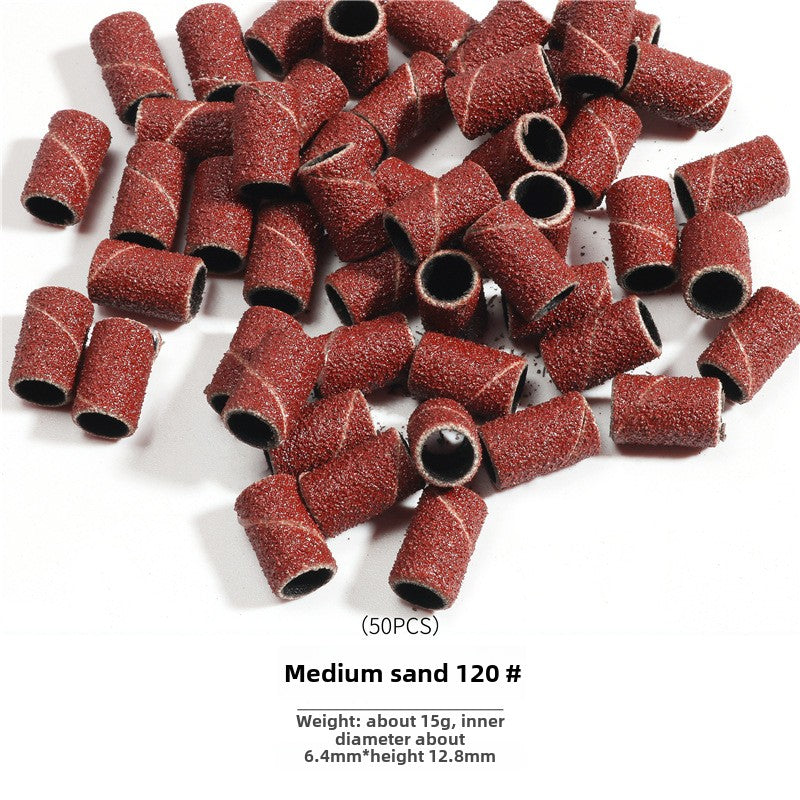 50/ 100PCS Sanding Bands for Electric Nail Drill 80#120#180#240#