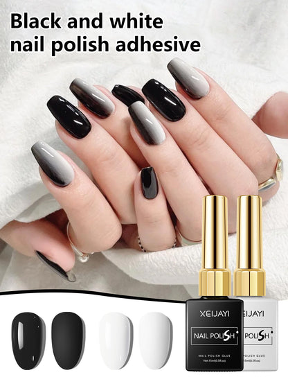 15ml Black & White Gel Nail Polish