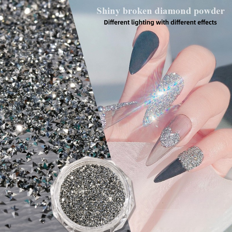 Reflective Glitter Nail Powder 13g