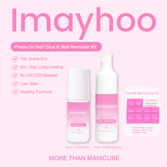NAIL GLUE & NAIL REMOVER KIT
